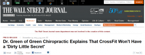 Wall Street Journal Crossfit Article